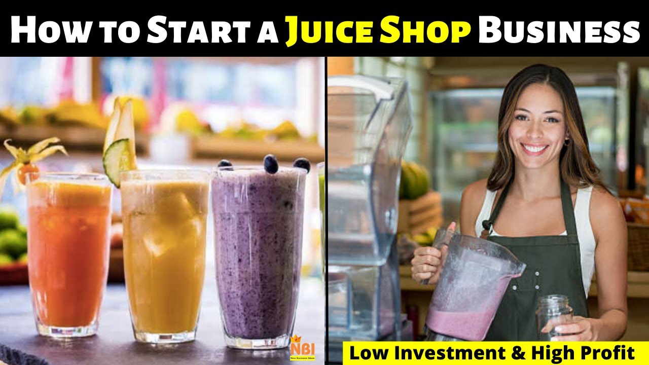 business plan of juice shop