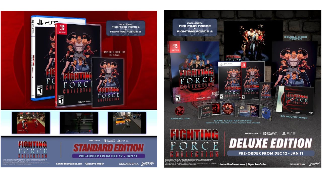 Pre-Order Vid @ Limited Run Games For The Fighting Force