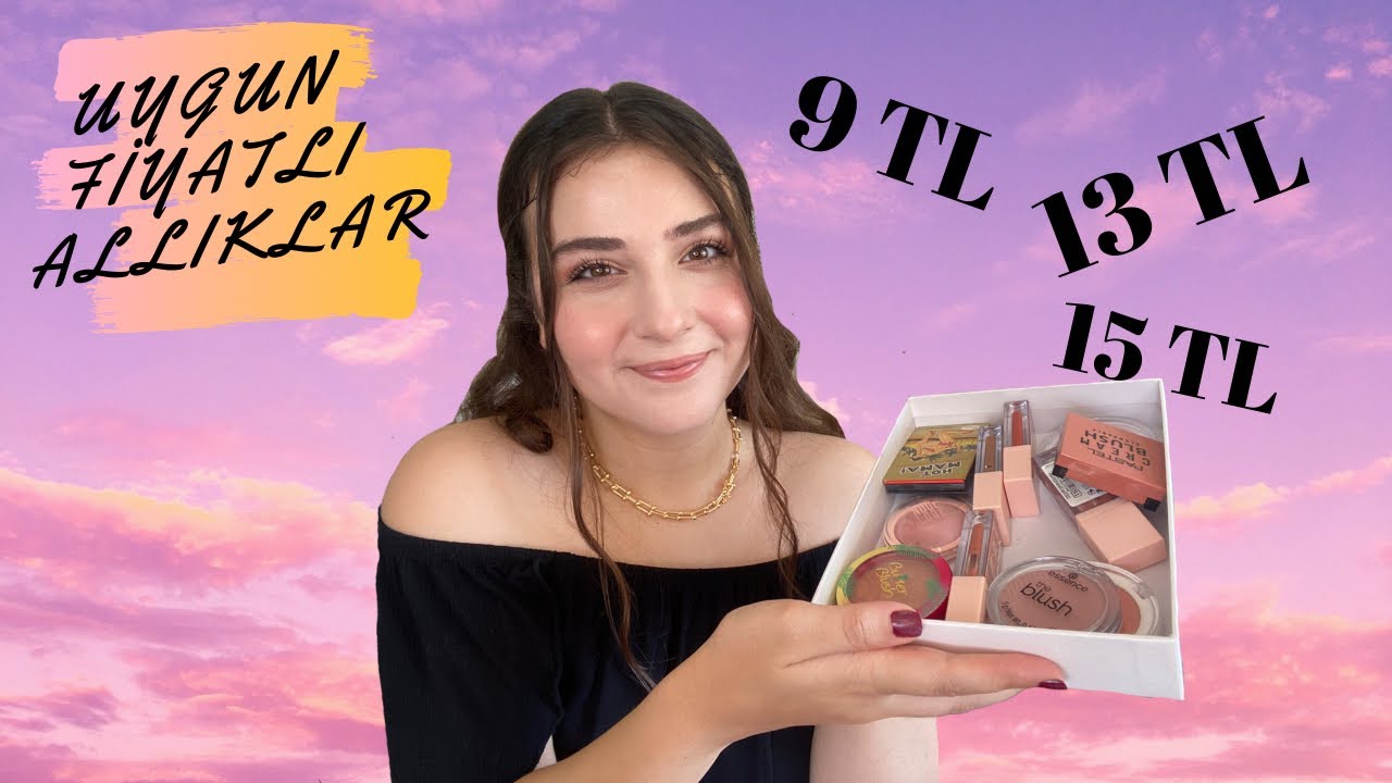 UYGUN FİYATLI ALLIKLAR | 50 TL VE ALTI MAKYAJ SERİSİ