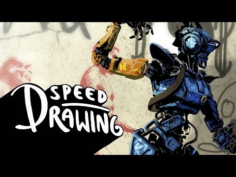 Speed Drawing: Chappie
