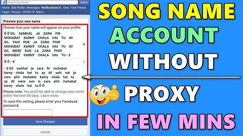Make Song Name Account Without Proxy And Update In 2 Mins - Amazing Trick 2021