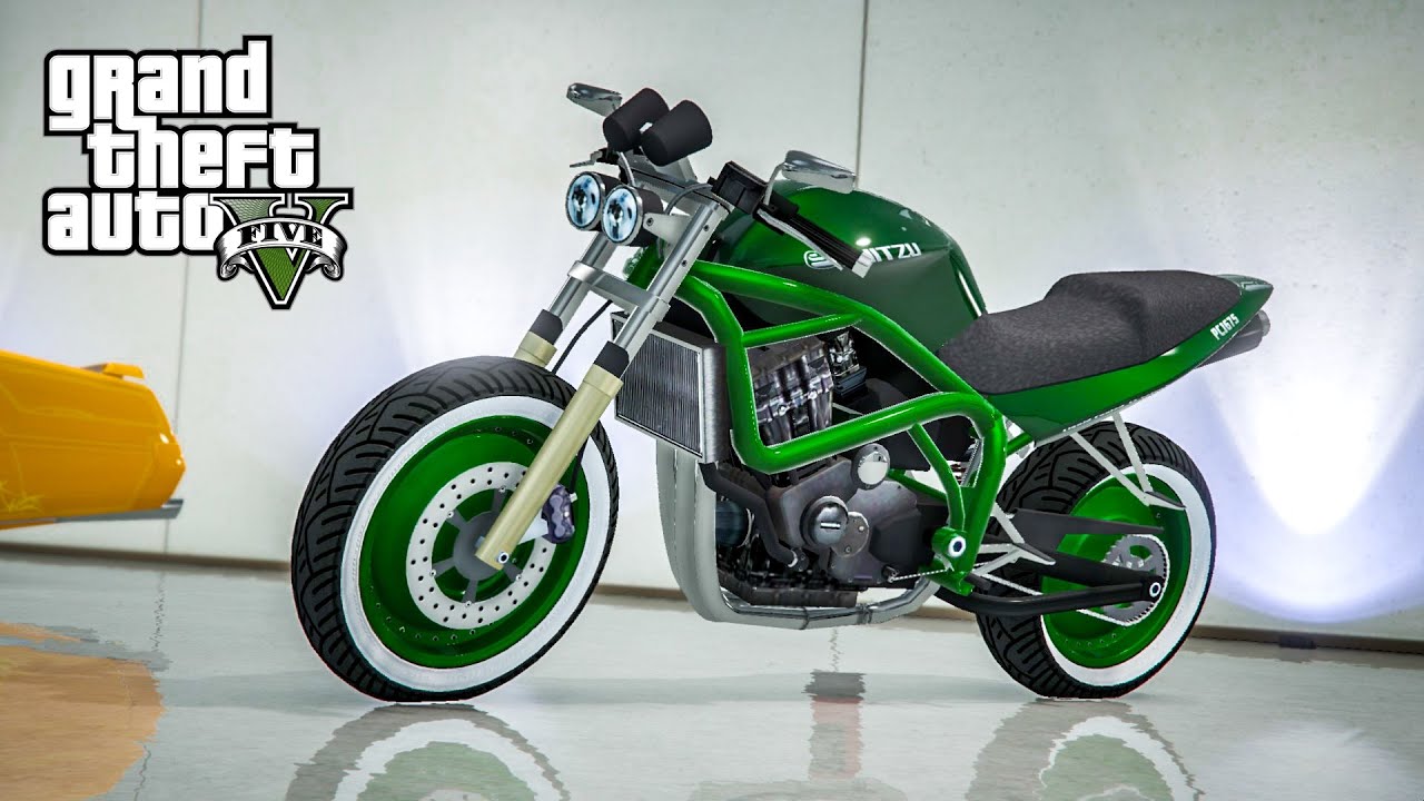 PojzPlaza - แต่งรถบิ๊กไบค์ยกล้อ มอไซค์ส่งแก๊ซ PCJ 600 ‪