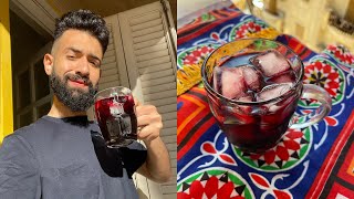 مشروبات رمضان 🌙❤️✨ الحلقة الثالثة : عملت احلى كوباية عناب ممكن تشربها في حياتك 😲😂🔥
