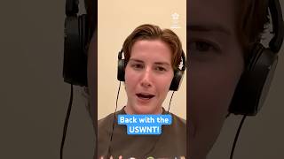 USWNT defender Tierna Davidson on being around the younger players at her first camp after injury