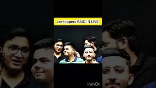 Jee toppers RAID IN LIVE # physics wallah # yt shorts # jee # neet #vidyapeeth # neet exam # nta