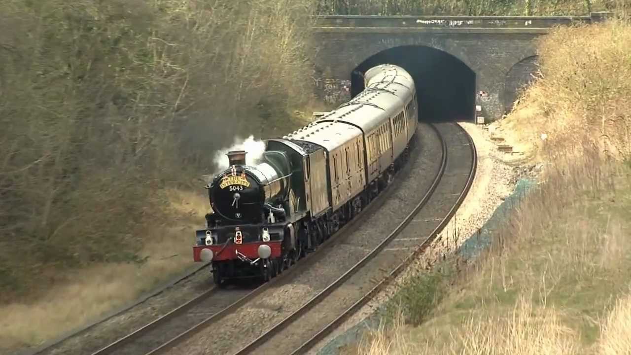 The Marylebone Flyer with 5043 Earl of Mount Edgcumbe - 6th April 2013