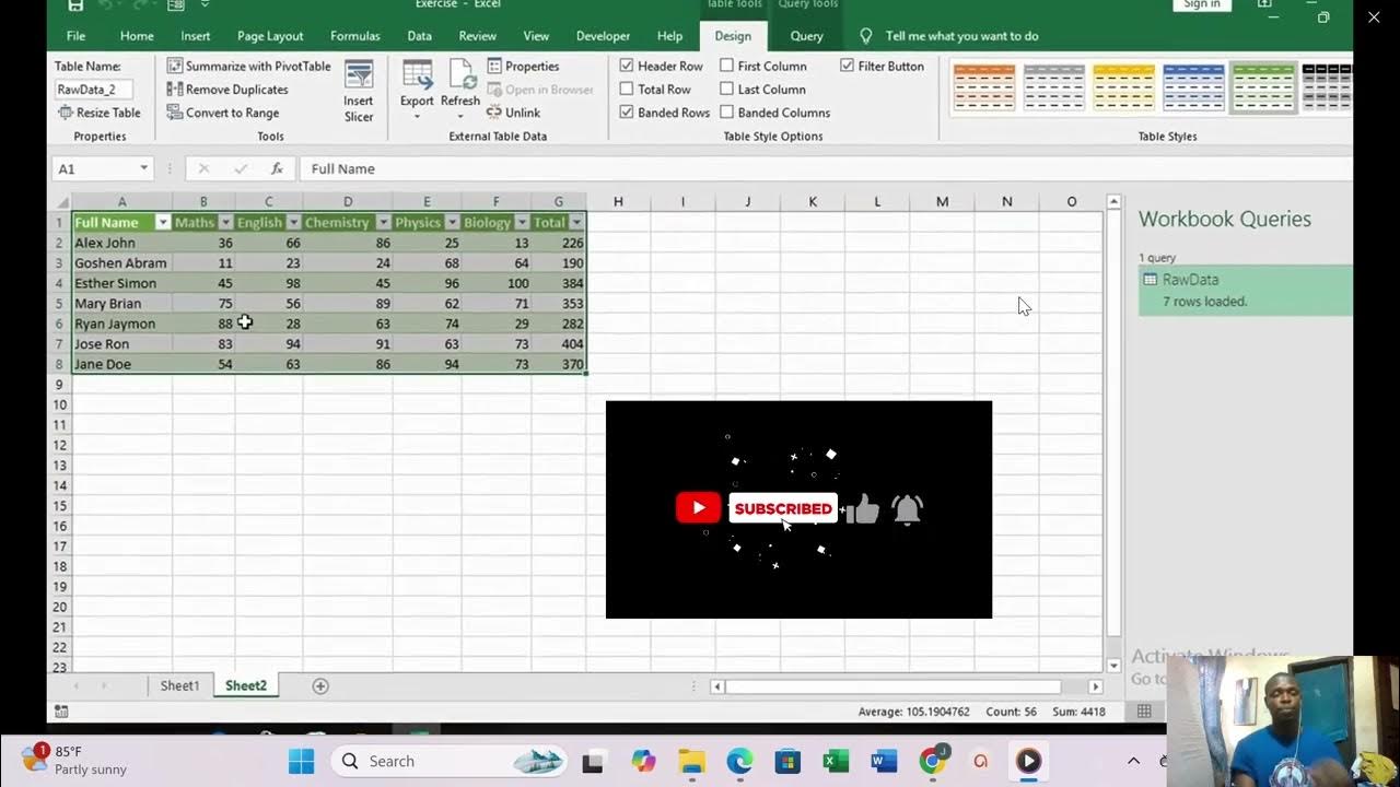 Learn How to Use Power Query (II), Pivot Table, and Chat as a Data ...