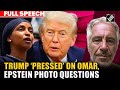 Trump takes part in bill signing ceremony, asked about denaturalizing Ilhan Omar | Epstein Files