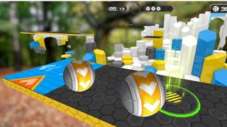 Rolling Balls Sky Escape VS Shiba Ball Level 1 4 Classic Android Gameplay screenshot 3