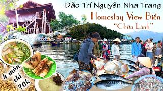 Delicious Food, Seafood from the Island Village, and Healing Sea View Homestays on Tri Nguyen Isl...