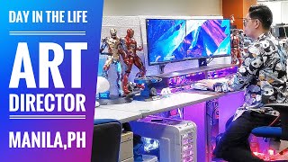 Hello, i am ralph cifra. work as an art director in manila,
philippines a company called abs-cbn. this is the life on director.
most of my ...