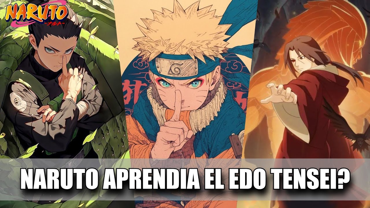QHPS Cuando Naruto Roba El Pergamino Ademas De Aprender El Kagebunshin Jutsu, Aprende El Edo Tensei?