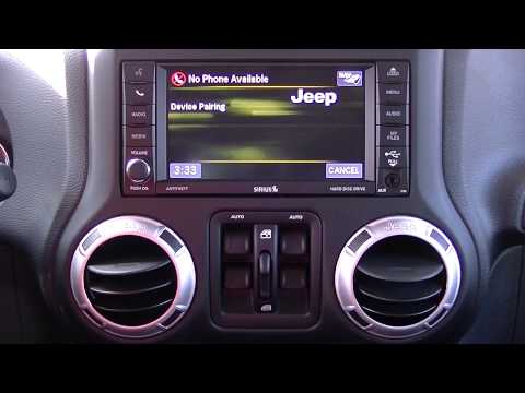 Jeep Uconnect system