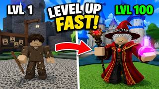 How To Level Up FAST In Wizard Alchemy Roblox