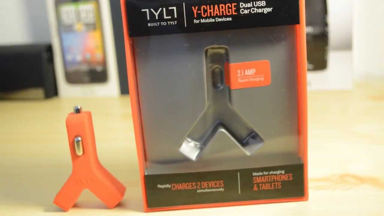 Tylt YCharge Dual USB Car Charger Review YouTube