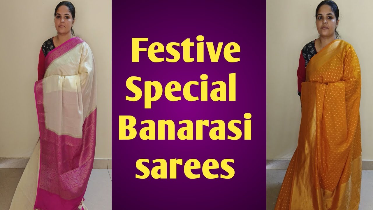 ⚡ Festive Special Banarasi sarees 
