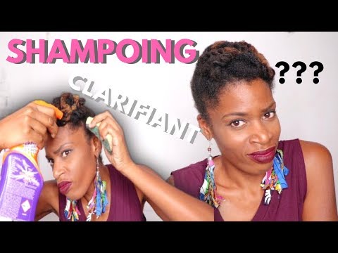 SHAMPOING CLARIFIANT: C&rsquo;EST QUOI?POURQUOI?CHEVEUX CREPUS 4A 4B 4C NATURAL HAIR MILIES HAIRSTYLE