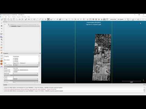 Downloading LiDAR Data and Cleaning in CloudCompare