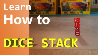 Celebrity Tutorial: How to do dice stack like magic Wealth