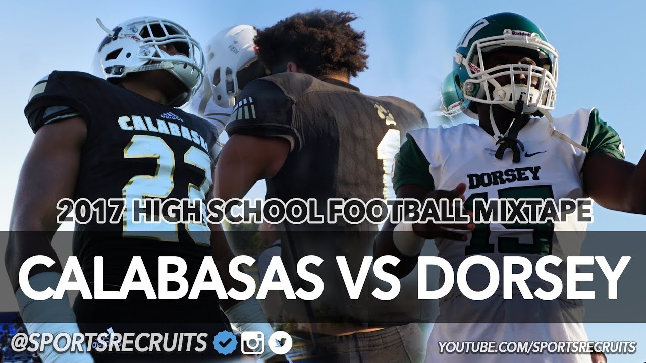 Calabasas vs Dorsey HS Football Highlights Thursday Night