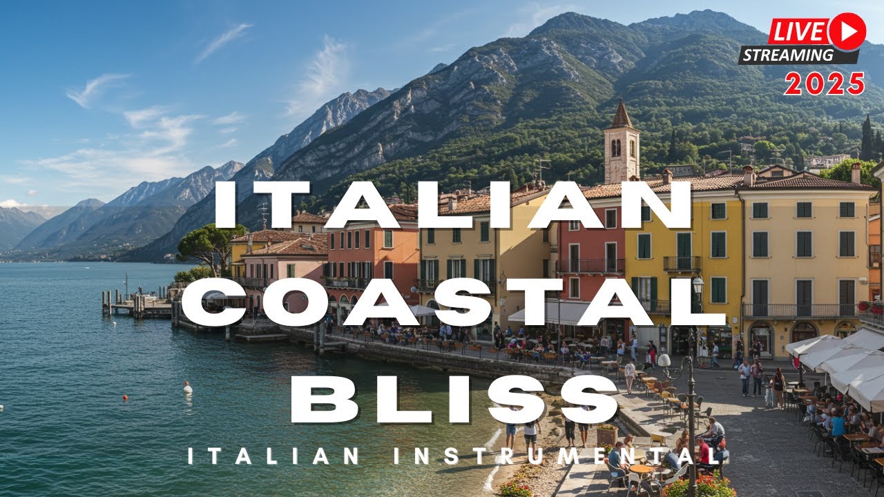 Romantic Tuscany Countryside 🇮🇹 | Italian Music & Mediterranean Chillout Playlist 4K