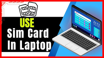 How To Use Mobile SIM Card in Laptop❗(Step-by-Step Guide)✅