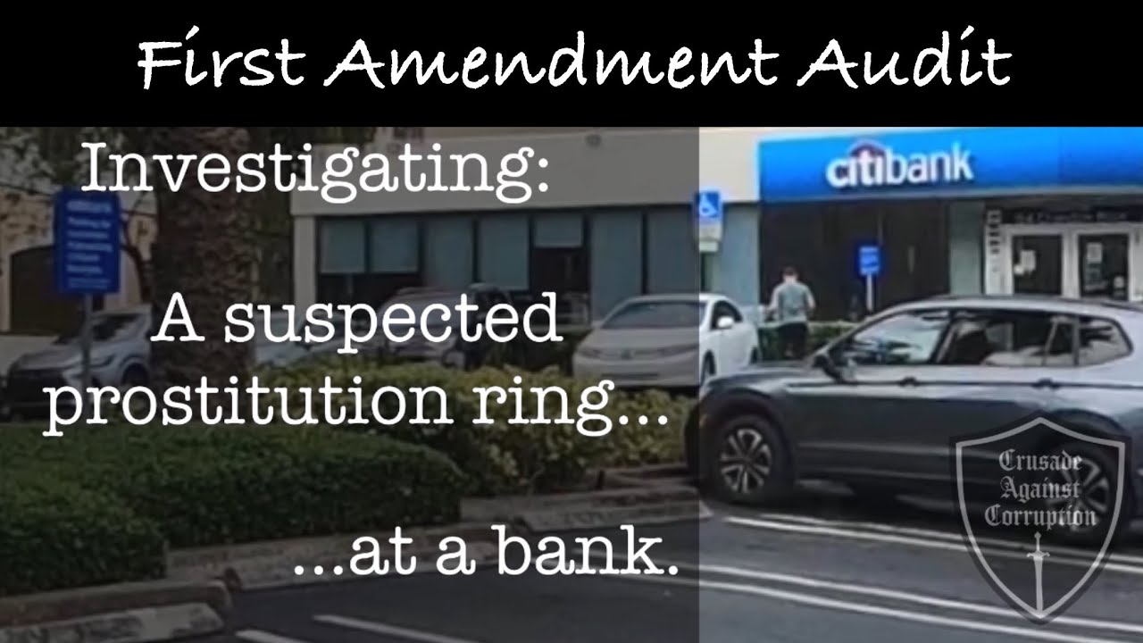 First Amendment Audit - Investigating a Bank… - YouTube