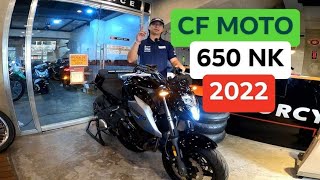 CF MOTO 650 NK 2022 SRP 299,900 | SPECS | REVIEW | DEMO | SOUNDCHECK | KIRBY MOTOVLOG