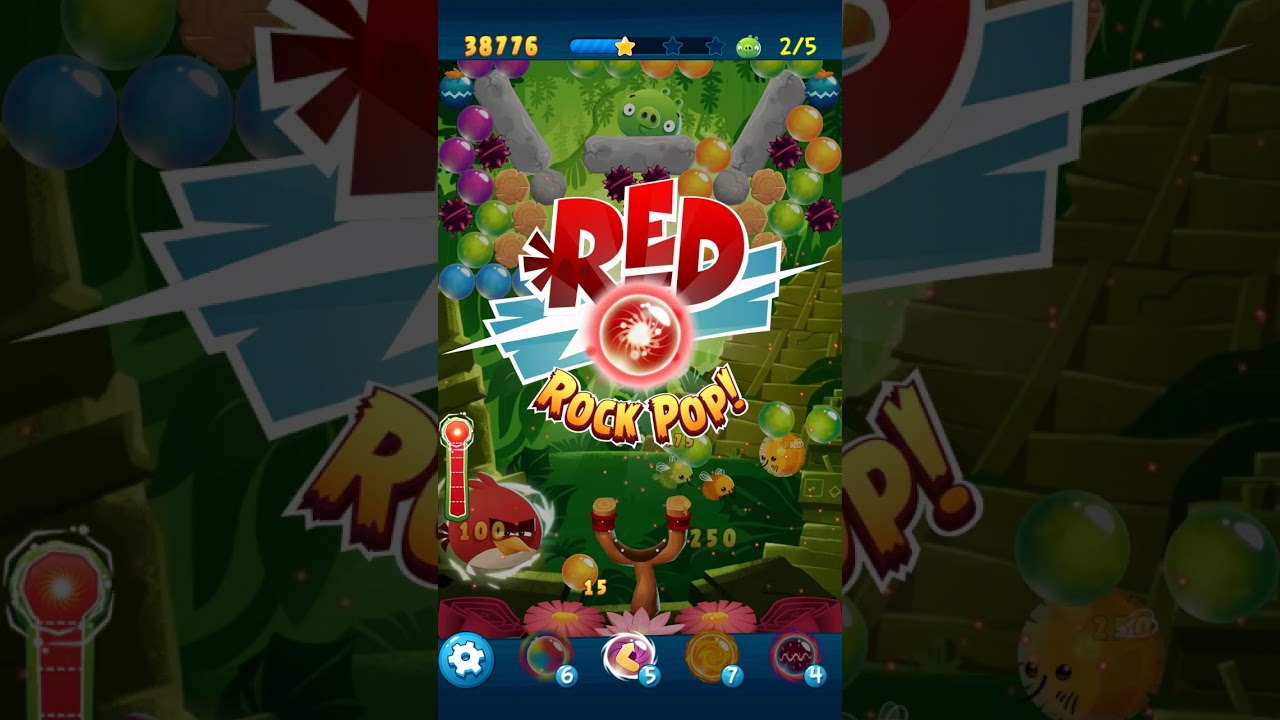 Angry Birds POP Bubble Shooter - Level 189 Gameplay Android