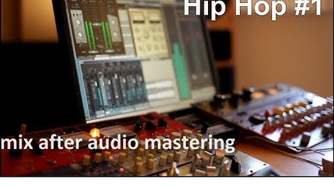 Audio Mastering Sample, Hip Hop, Online Mastering Studio, London