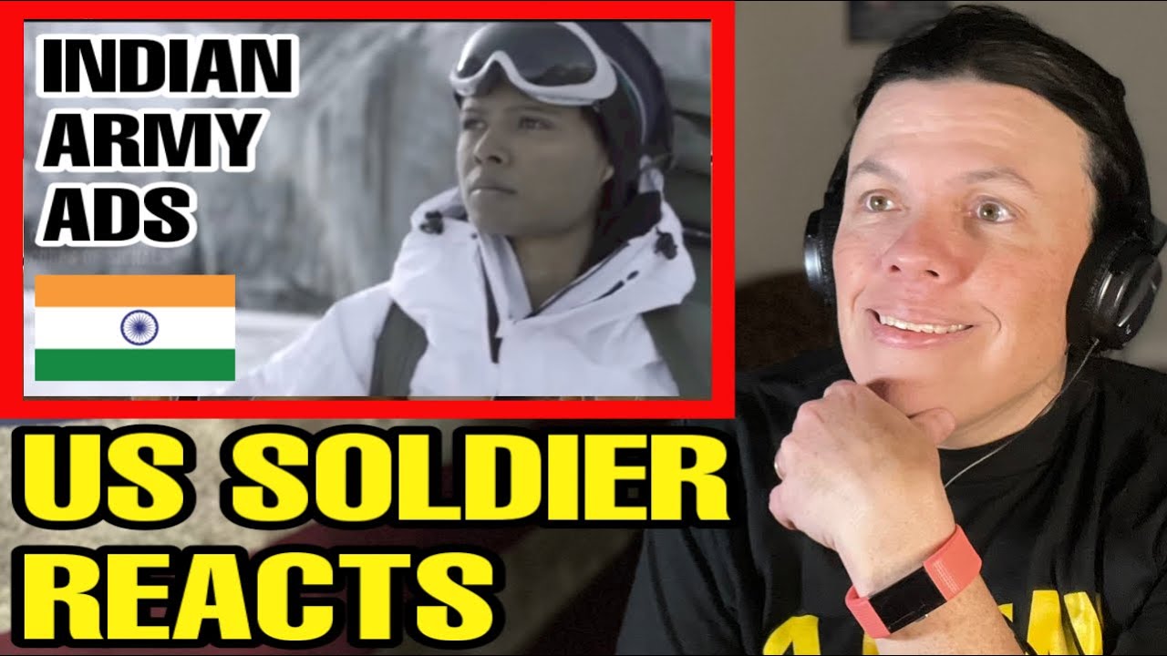 Indian Army Recruitment Ads! (US Soldier Reacts)