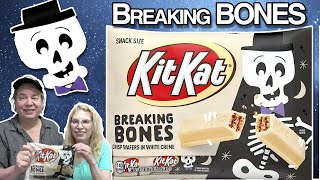 Crunchy and Creepy: Trying Out Kit Kat BREAKING BONES!!