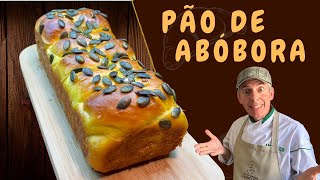 Como fazer um delicioso PÃO DE ABÓBORA !!!
