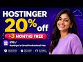 Hostinger Coupon Code 2026 Cloud Professional ₹3,117 OFF 😱 | 12 Month Deal (Live Proof)