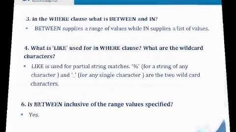DB2 Interview Questions Part - 1