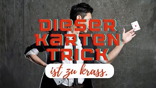 Kartentrick lernen, mit dem Du jeden verblüffst mit Erklärung