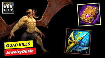 HoN Dampeer GRIMOIRE OF POWER with STAFF OF THE MASTER