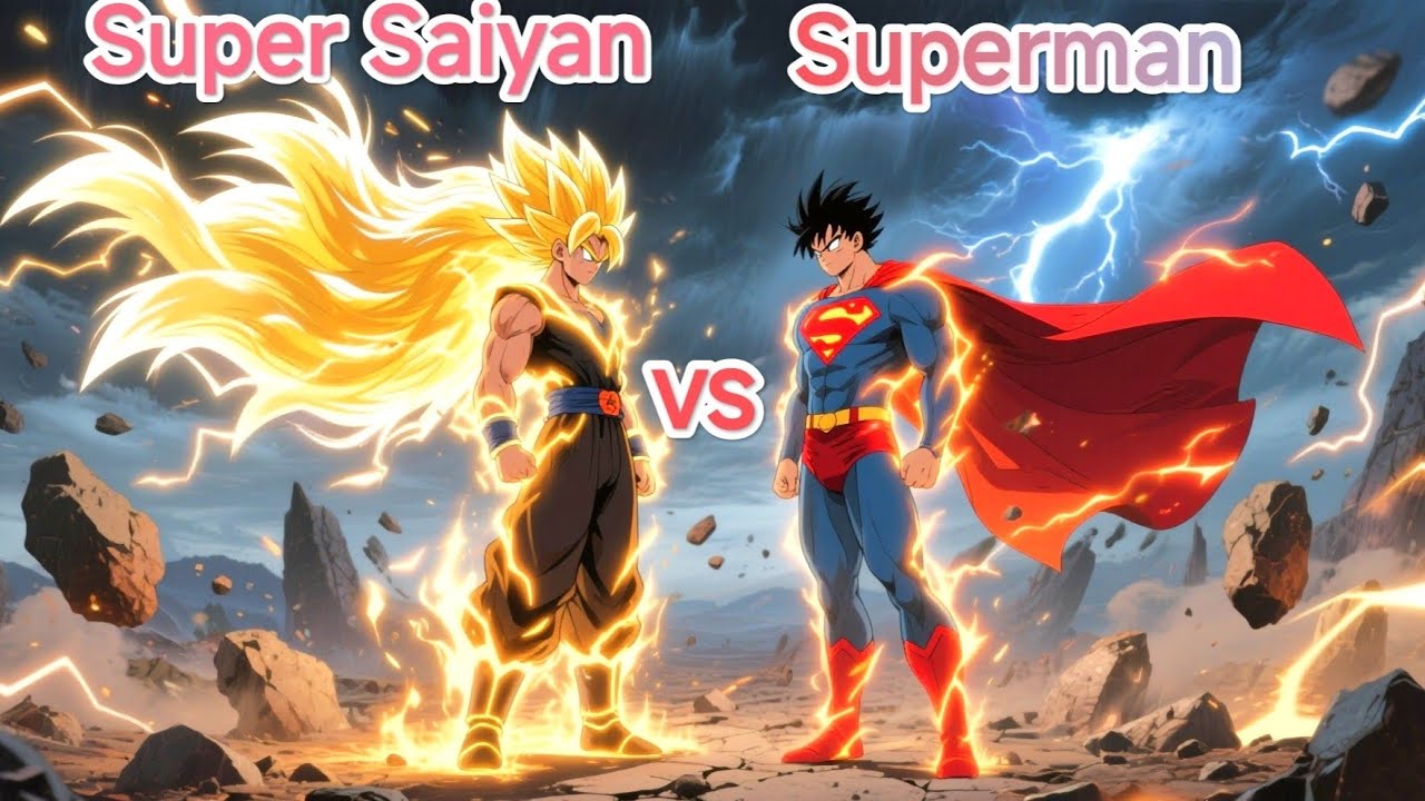 ⚡🌌 GOKU ⚔️ SUPERMAN 🌟 | Cosmic Power Awakens 💥🔥 Prepare for Epic Battle!