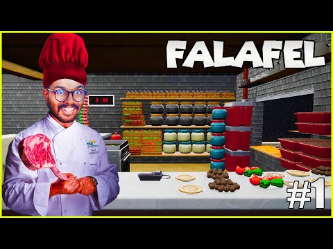 Habibi Come to FALAFEL Restaurant Now am Arabic Cook | FALAFEL Restaurant Simulator | RANDOMIZED