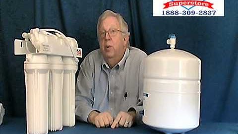 Reverse Osmosis Water Filter System Removes Fluoride