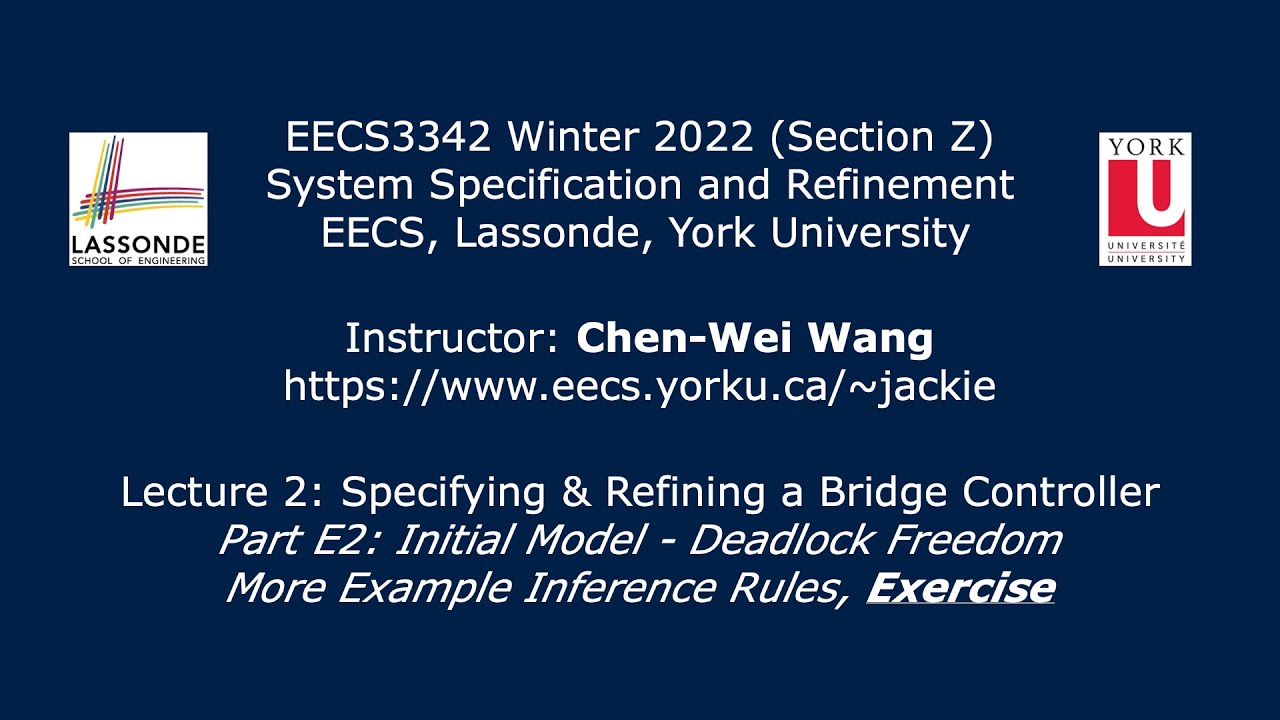 [HD] EECS3342 W22 - Lecture 2 - Part E2 - More Example Inference Rules, Exercise