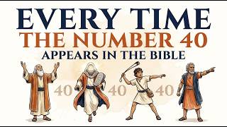 Every Time the Number 40 Appears in the Bible — The Pattern Nobody Talks About
