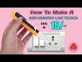 How To Make AC Voltage Detector/Tester (Non Contact) At Home