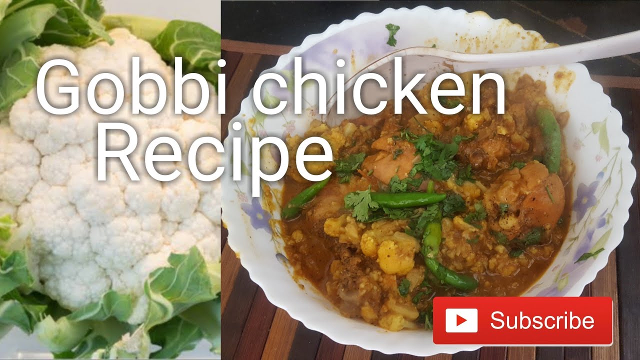 Cauliflower with chicken / gobi chicken / Lahori cuisine & vlogs - YouTube