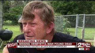 Missing 61-year-old man found dead Sunday