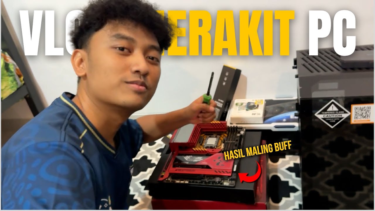 MENDING RAKIT PC 😅 - YouTube