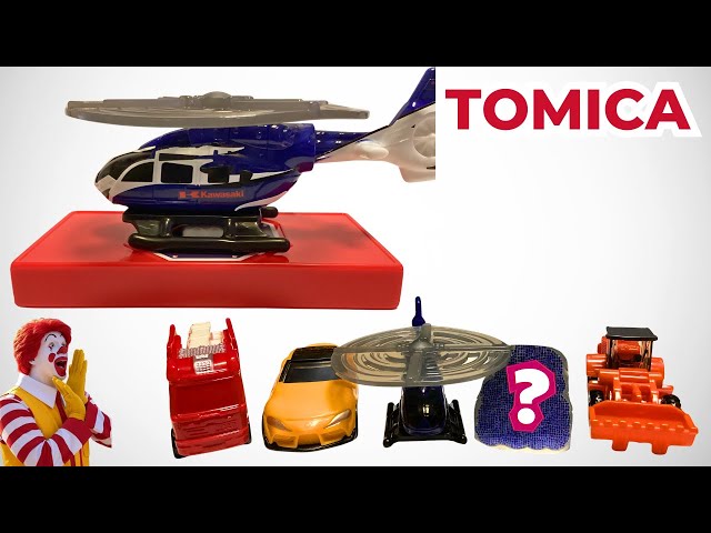 Opening Japan-Exclusive McDonald's Tomica Happy Meal Toys 2025