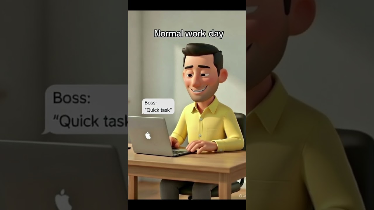The two scariest words at work 😭