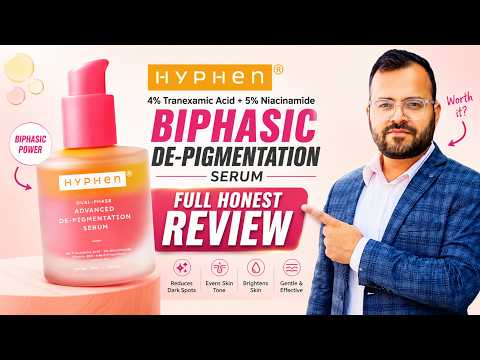 Hyphen Serum Review | Hyphen Sunscreen Review | Hyphen Tranexamic Acid Serum