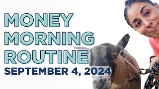 Money Morning Routine | Vet Expenses & Spending Update